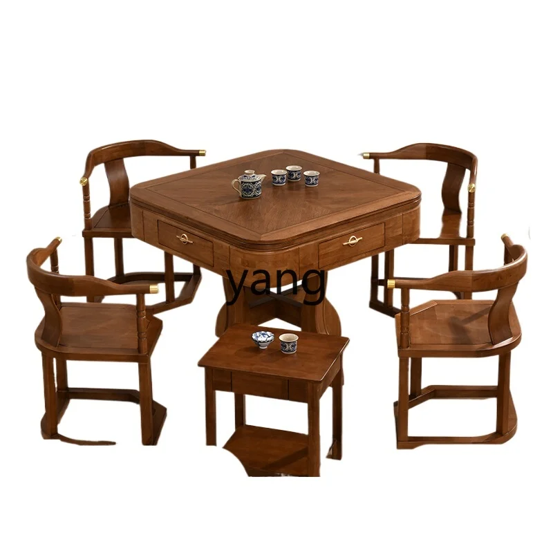 CX Mahjong Machine Dining Table Dual-use Fully Automatic Integrated Household Low-noise New Chinese Style Tea Table