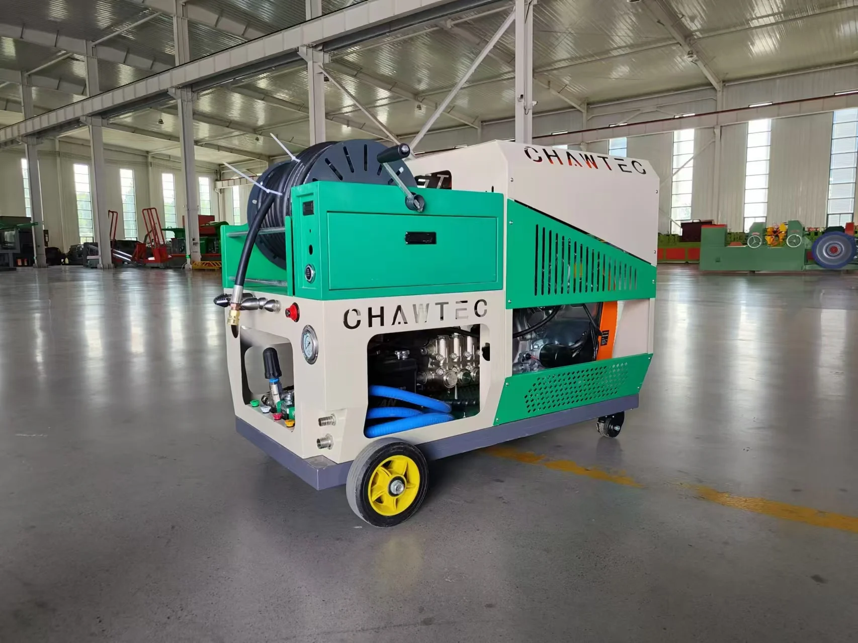 Controls convenience distinctive Dramatic Improvement Customized pressure duct cleaning machine