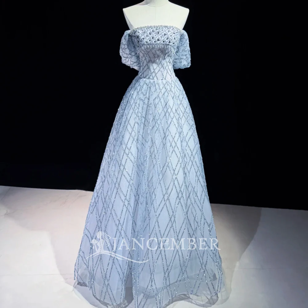 Mesmerizing Quinceanera Dresses Light Blue Tulle A Line Customized Scoop Neck Beading Floor Length vestidos de 15 quinceanera