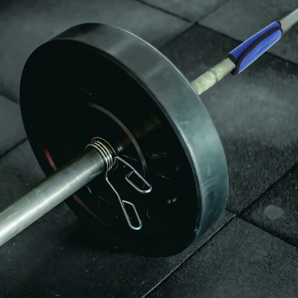 Comfortable Non-Slip Barbell Pad Soft Pads Pure Color Horizontal Bar Handle Cover Sponge Cushion PU Material