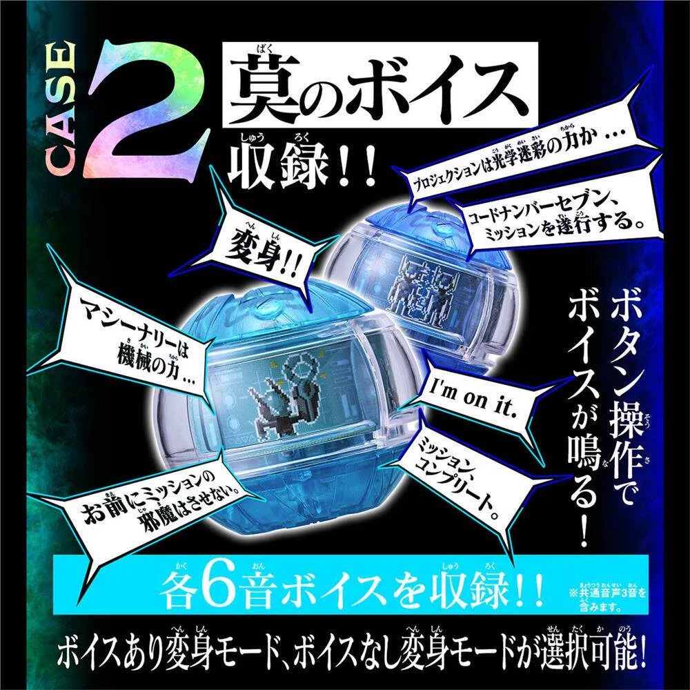 In Stock Bandai Pb Limited Kamen Rider Zeztz Sound Dialogue Dream Capsule 04 /03/05 Zzz Restoration Barrier Transparent Toy