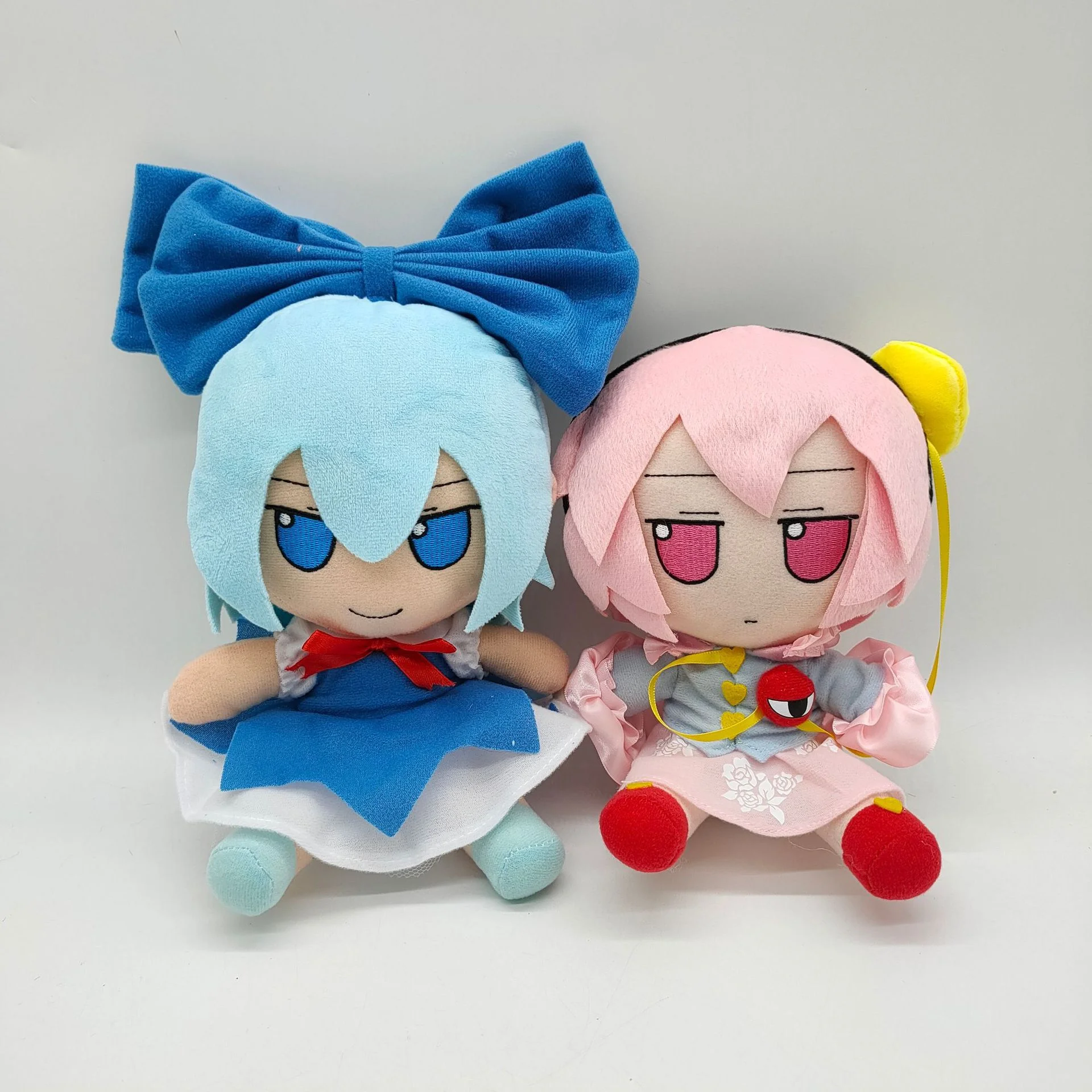 

20cm Touhou Project Plush Doll Toys Red Bow Anime Girl Cosplay Girls Gifts