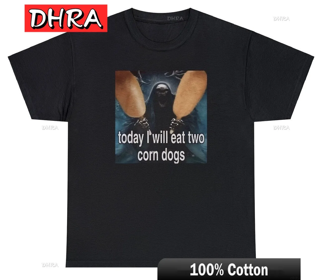 اليوم سأكل 2 كورندوغ تي شيرت مضحك الهيكل العظمي الكيهيمي الظلام الفكاهة ميمي تي شيرت مريح كول الجرافيك الملابس خمر الحضرية الكلاسيكية
