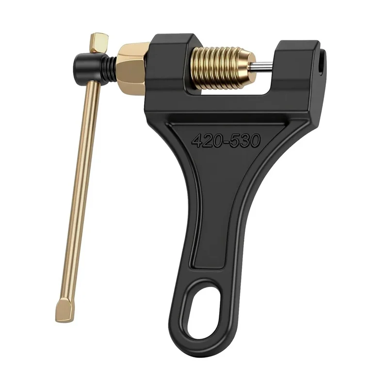 Versatile Chain Breaker All-Terrain Vehicle Universal Chain Breaker Tool Durable Steel 420-530 Chain Easy DIY Repair Motorcycle