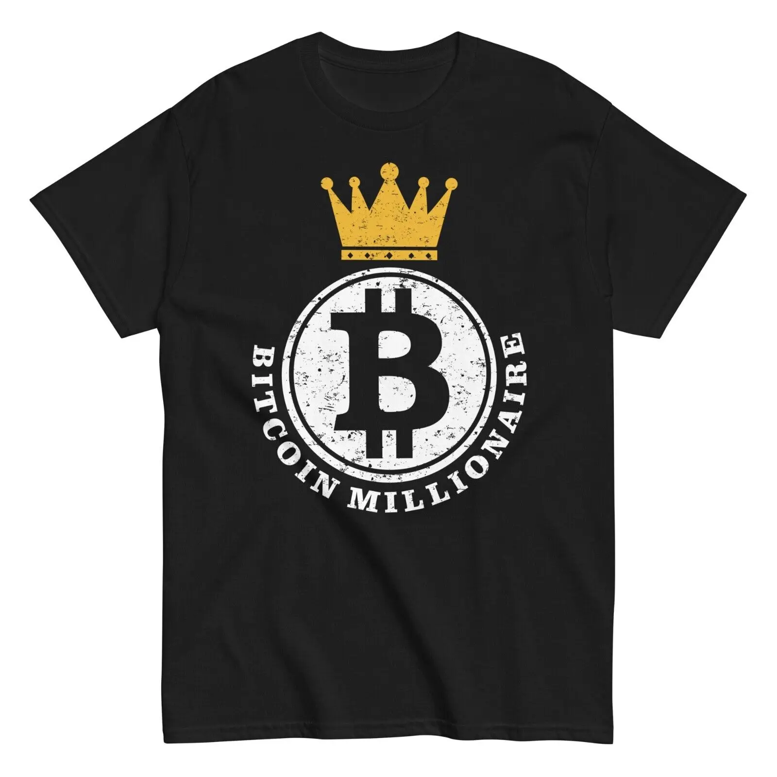 Bitcoin Millionaire T-Shirt Gift for Cryptocurrency Trader Trading Tee