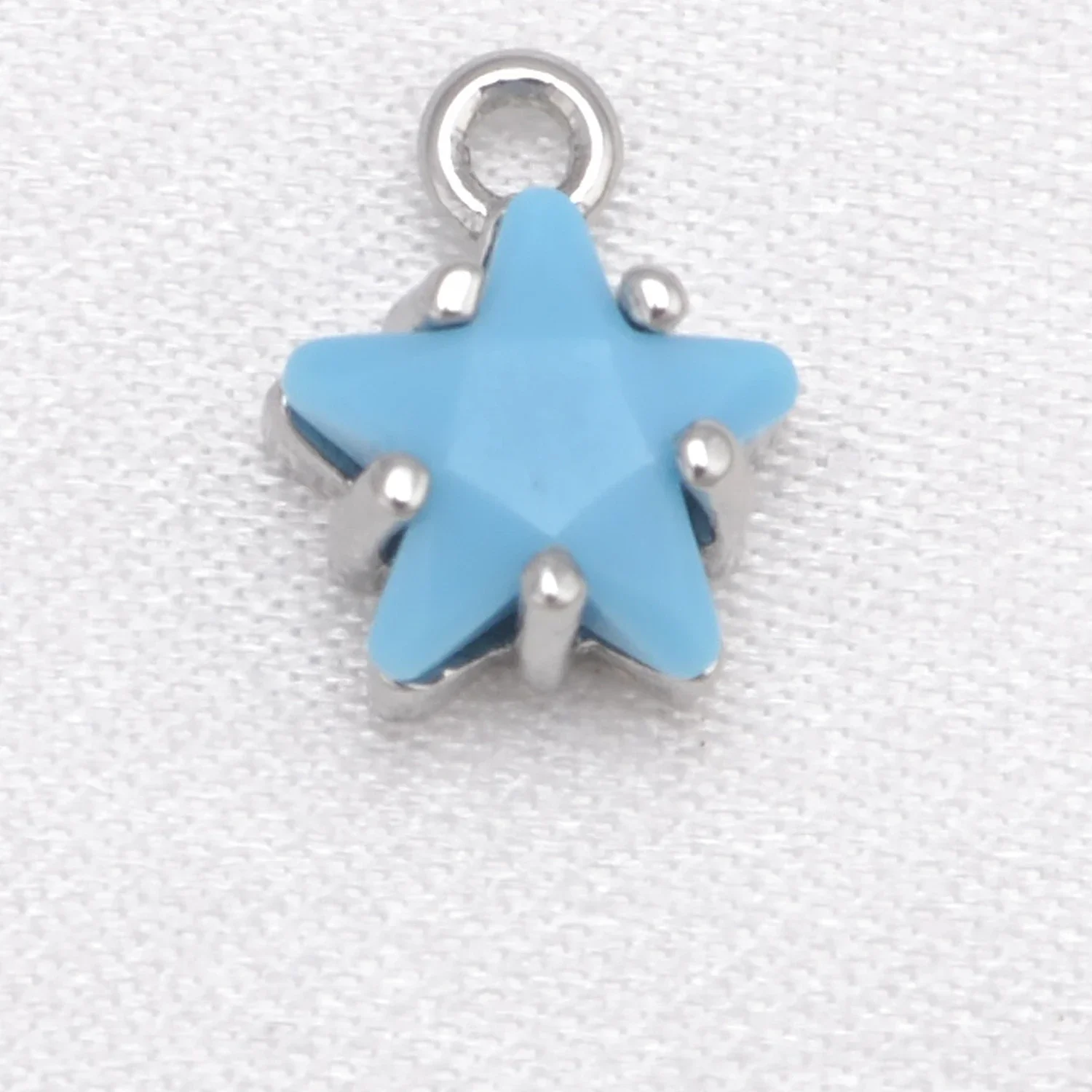 سحر قلادة نجمة ملونة لصنع القرط ، اكسسوارات فتاة في سن المراهقة ديي ، مواد نسائية ، لوازم المجوهرات سيدة ، قطرة الأذن ، 12: #5