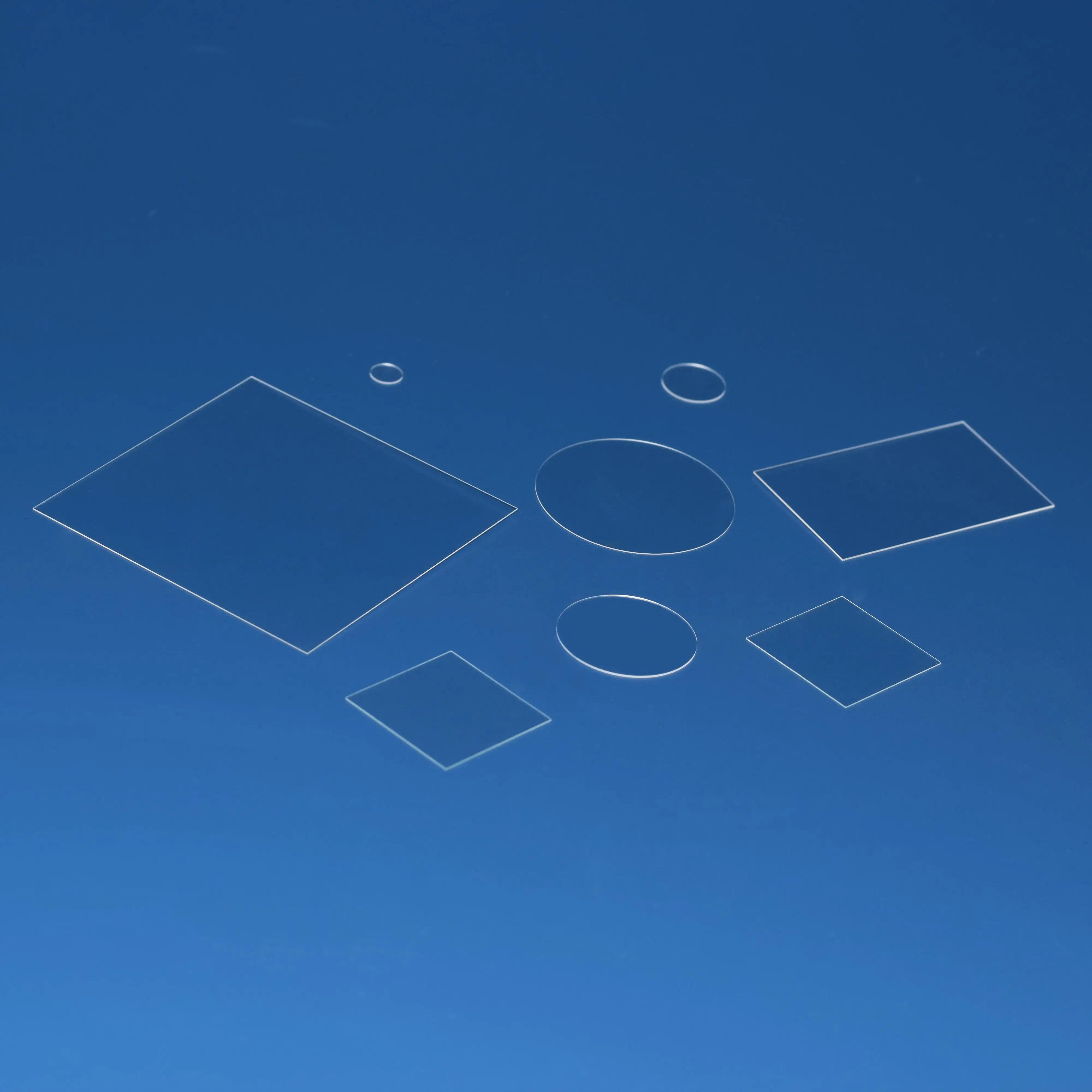 AS87 Ultra-thin Aluminosilicate Glass Sheet SCHOTT AS87 ECO Ultra-Thin Windows Cover Glass20x20x0.075mm 10pcs