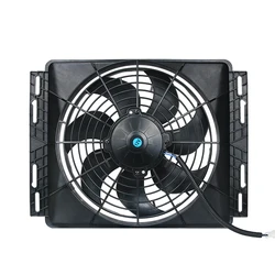 Parking Air Conditioning Cooling Electronic Fan Modified Universal High-power 120W Car Water Tank Fan Motor 12v 24v