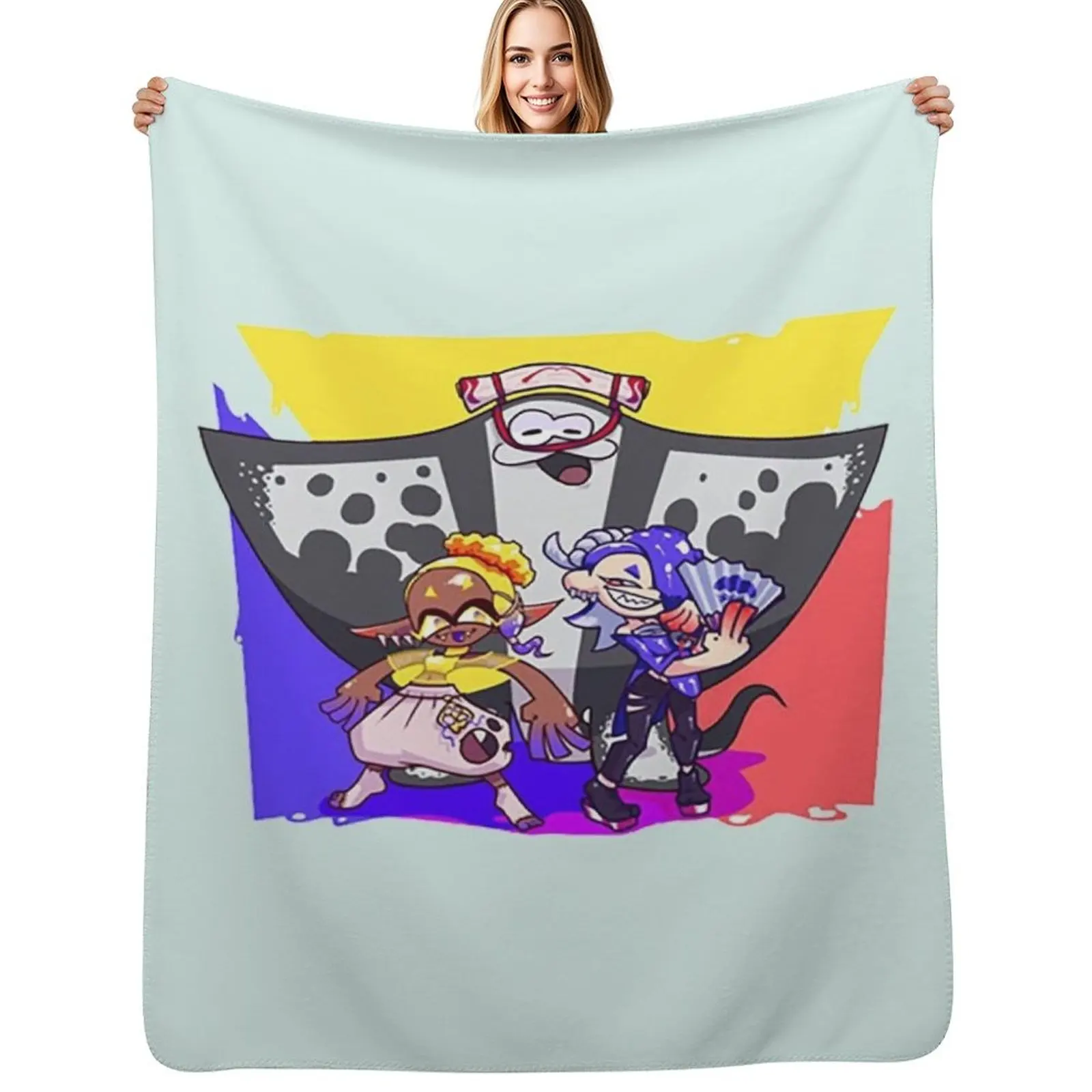 

Deep Cut Throw Blanket Long Lasting Soft Plush Blanket for Daily Use