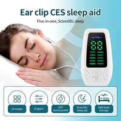 CES Sleep Aid Insomnia Electrotherapy Device Anxiety And Anxiety Pain Sleep Migraine Depression Relieve Head Instrument