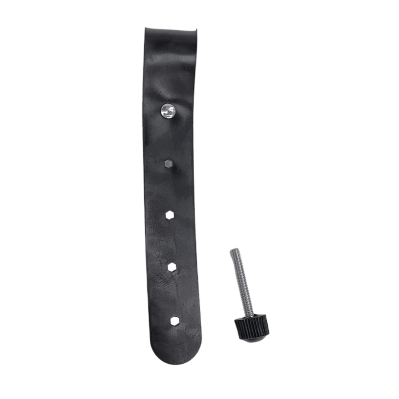 Heavy Duty Keyboard Stand Belt Leather Construction for Enhanced Durability