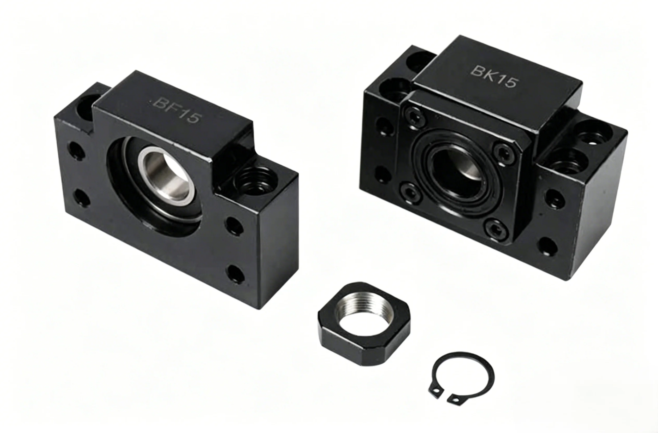 Precision Ball Screw Support Seat BK/BF30 Inner Bore 30mm Fixed Bracket Screw Shaft Bearing Housing