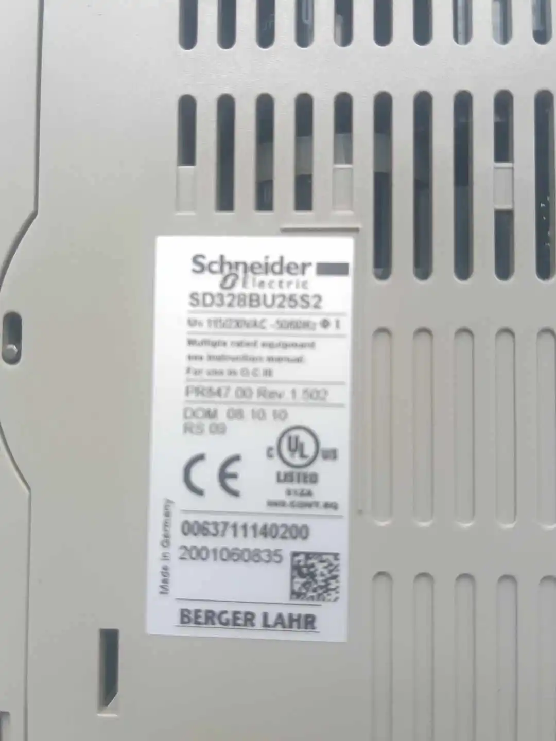 Stepping Drive para Schneider, SD328BU25S2