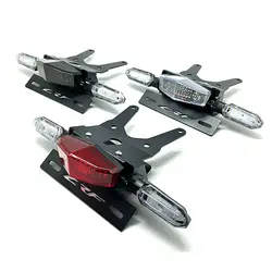 Accessories LED Brake Lights Turn Signal Fender Eliminator License Plate Frame Holder Kit For HONDA CRF250L CRF 250L 2013-2021
