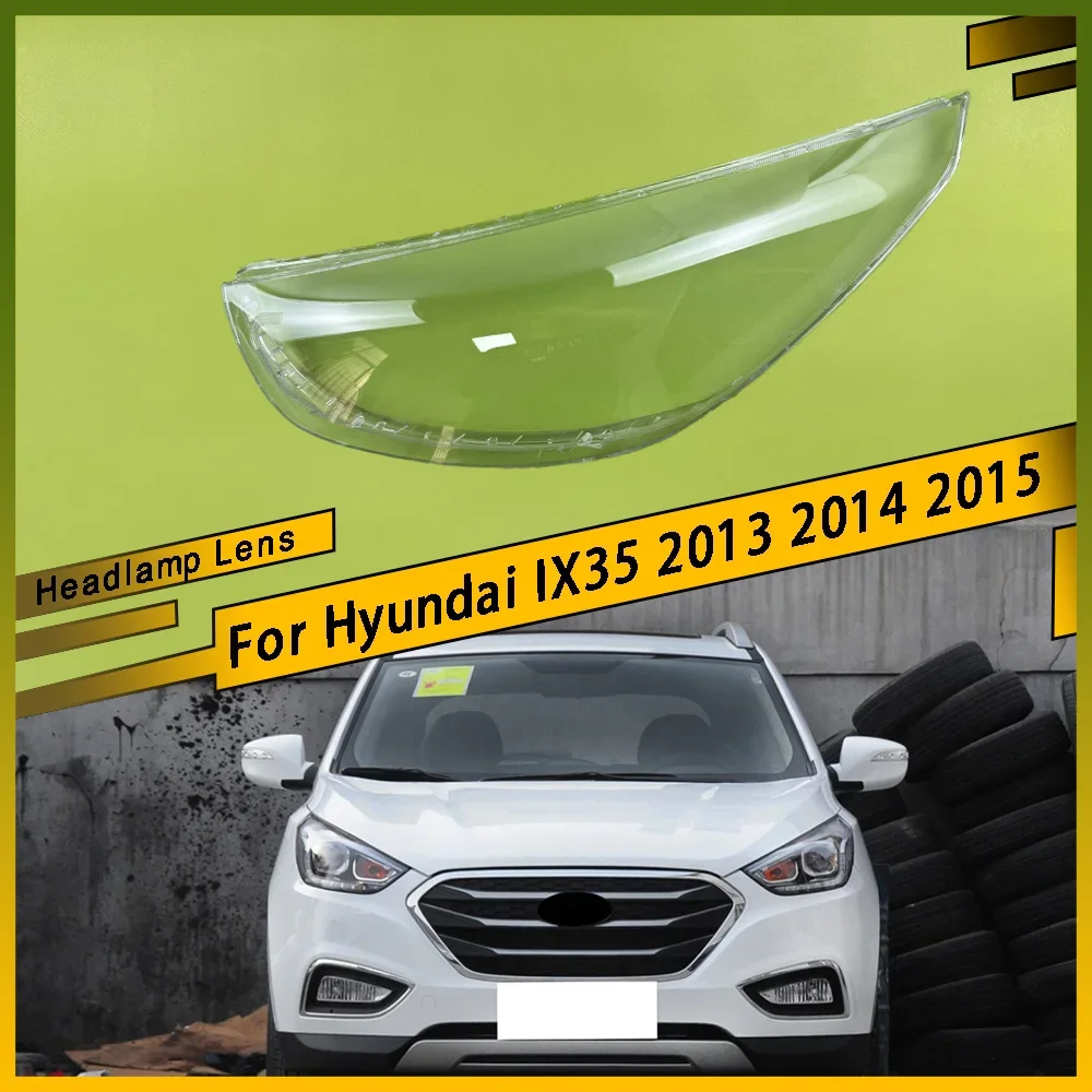 

Для Hyundai IX35 2013 2014 2015, крышка фары, абажур, автомобильное стекло, передние фары, оригинальный корпус, автомобильные аксессуары, замена