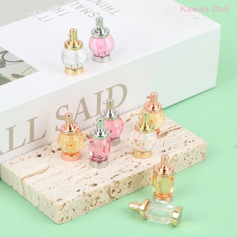 3 قطعة 1:12 دمية مصغرة نموذج عطر غرفة نوم حمام ديكور لعبة المشهد لعبة بيت الدمية ديكور دمية الملحقات #5