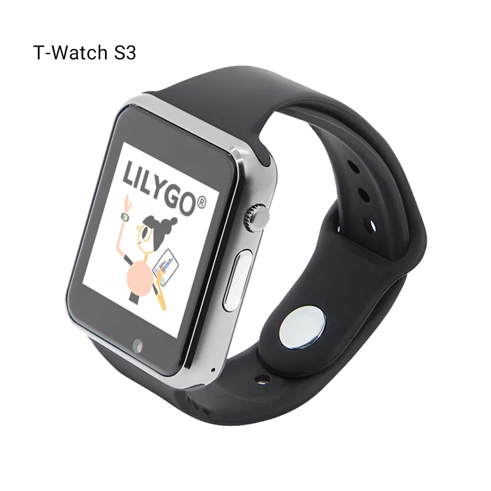 LILYGO T-Watch S3 ESP32-S3 LoRa Smart Watch 470mAh FLASH 16MB Wearable LoRa SX1262 SX1280 DIY Programmable development board