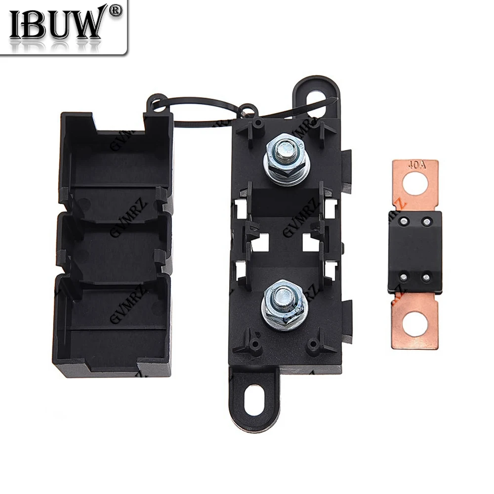1PCS ANM-H3 30A 32V 175A 200A 225A 500A MEGA Auto Fuse Holder/ANM Bolt-on blade fuse holder Flat Type Fuse 60A 80A 100A 125A
