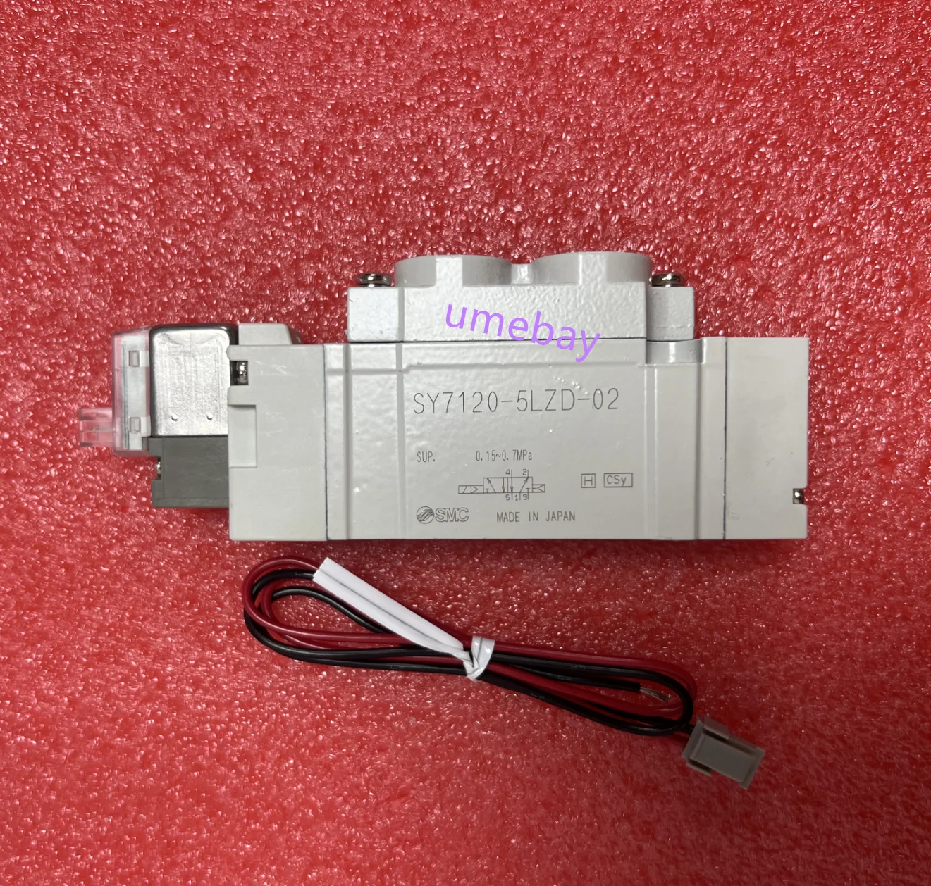 

1pcs /solenoid valve : SY7120-5LZD-02 SY7120-5LZ-02 SY7120-5LD-02 SY7120-5LOZE-02 SY7120-5G-02 SY7120-5GZD-02 SY7120-5GZ-02