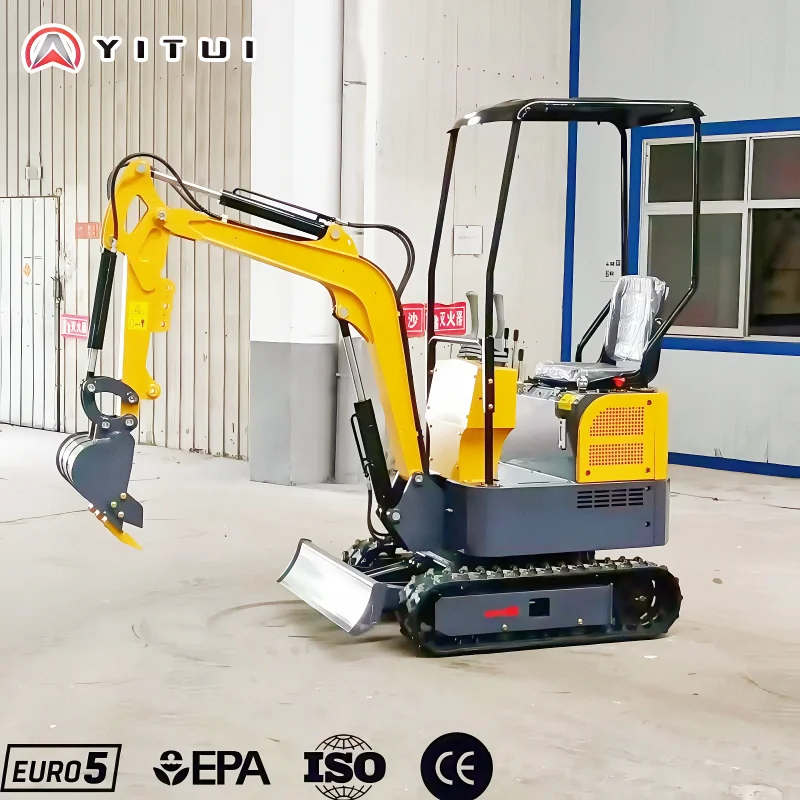 Mini escavatore più venduto Kubota Motore Accessori da giardino Ce Epa Euro 5 Strumenti agricoli Mini escavatore in vendita