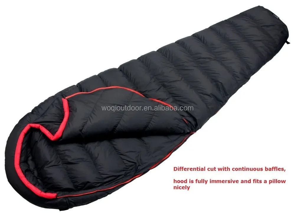 

zz Down Sleeping Bag Hiking Sleeping Bad With Compression Sack,Outdoor Mummy Bag for Camping