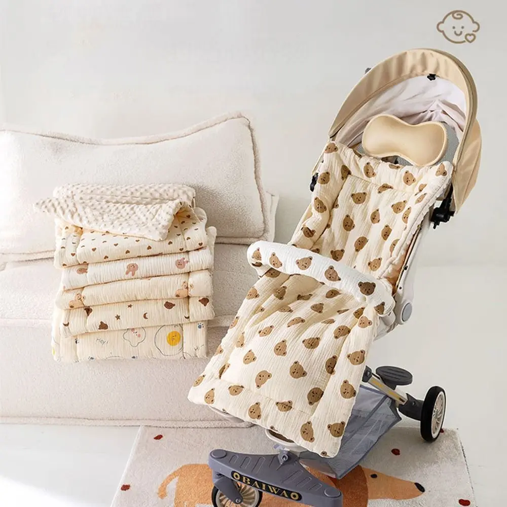 

Cartoon Pattern Baby Stroller Cushion Stroller Accessories Seat Liner Pushchair Car Mat Pram Cushion Baby Seat Cushion