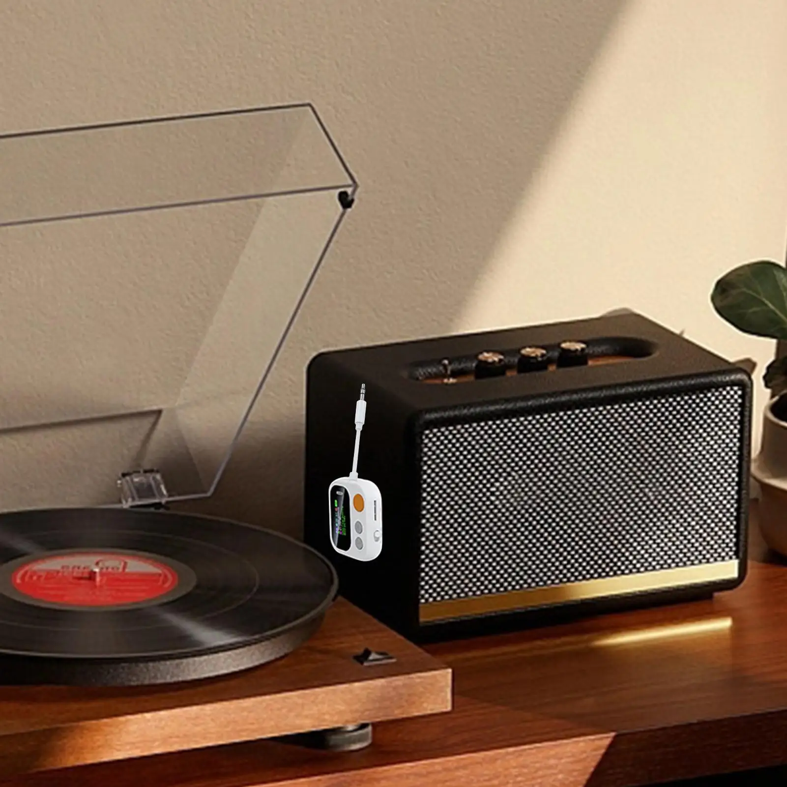 Color Screen Blue Tooth Transmitter Receiver 1 To 2 Wireless Transmitter Receiver Portable Audio Receiver For Mobile Phones