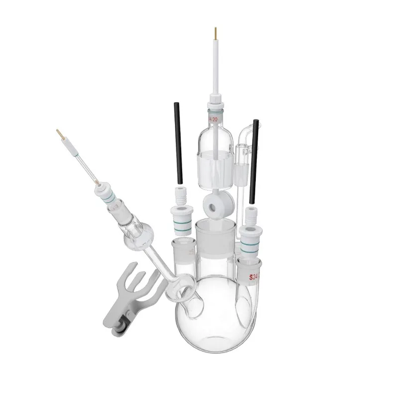 Single Double Layer Spherical Corrosion Test Electrochemical Cell for Lab Research Electrode Analysis