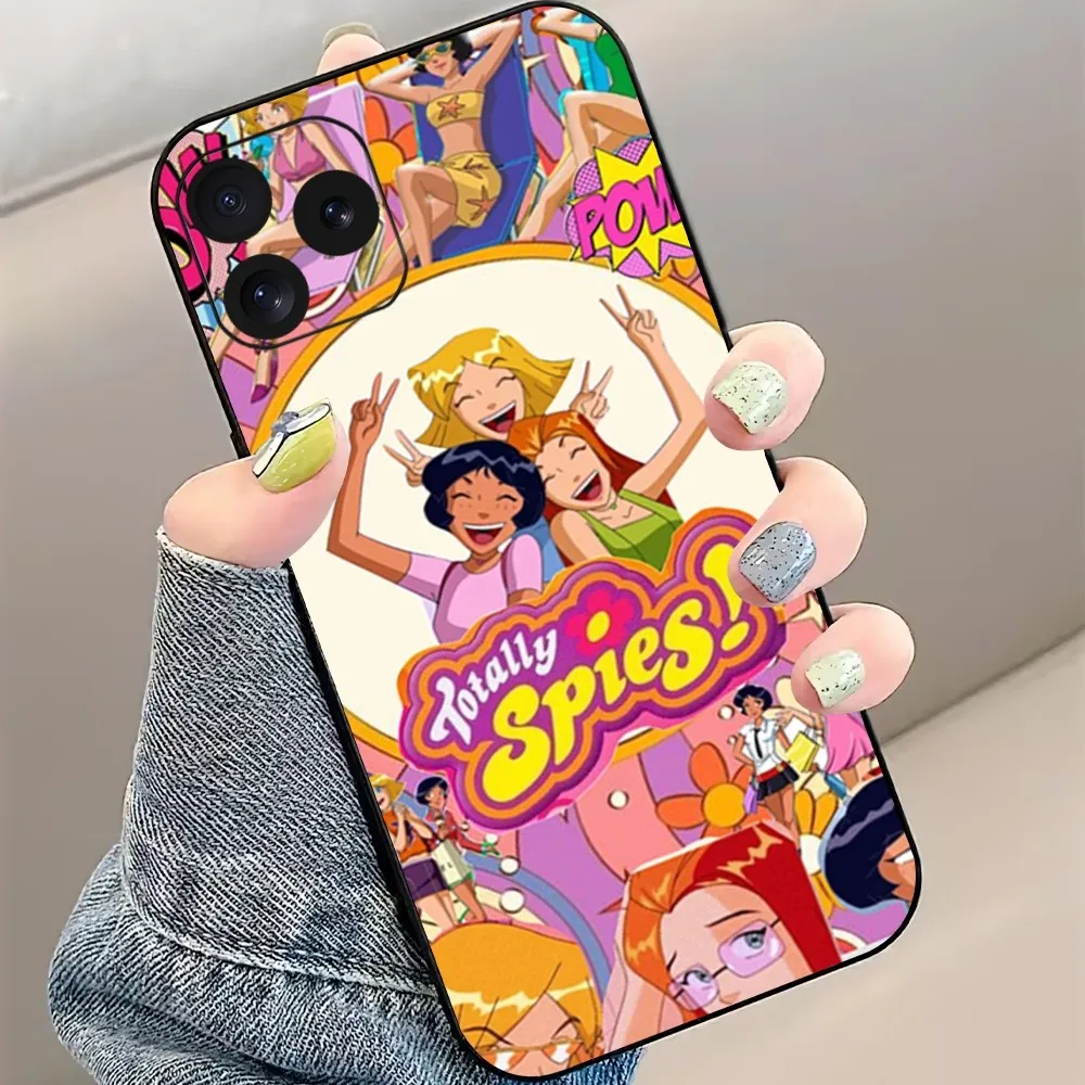 Totally Spies cartoon Phone Case For iPhone 8 11 12 13 Pro 14 15 Mini X XR XS max Plus Shell