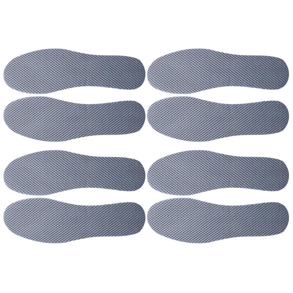

4 Pairs Breathable Insole Pads Mens Shoes Cushion Sports Insoles and Women for Plantar Fasciitis