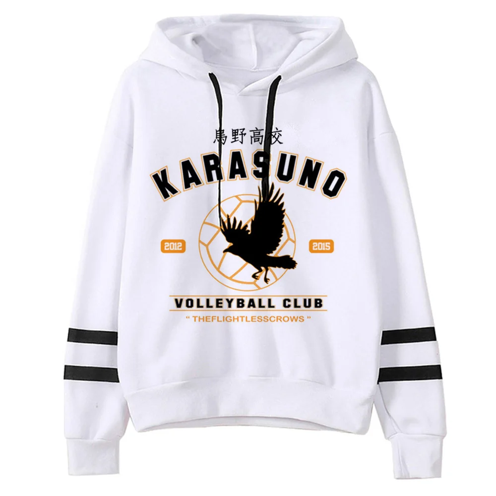 Haikyuu hoodie youthful patterned clothes for teens comic pattern Y2K women hoddie printed design funny