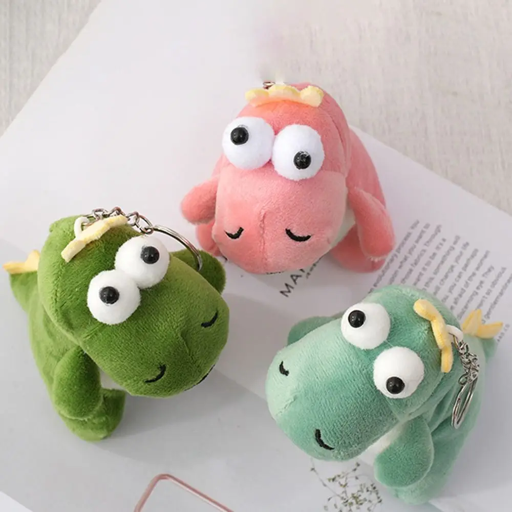 

Bag Accessories Cartoon Dinosaur Dinosaur Plush Keychain Plush Soft Dinosaur Plush Keyring Kawaii Mini Kids Toy