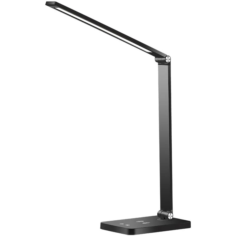 Imagem -05 - Inteligente Led Desk Lamp Carregamento sem Fio Dobrável Pequeno Aprender a Ler