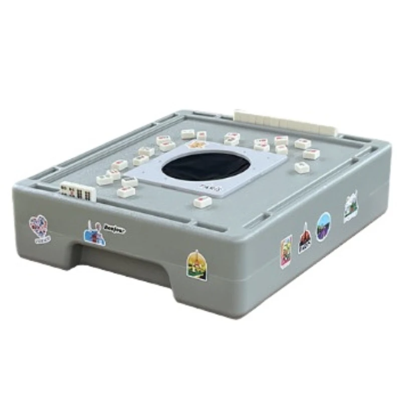 

Leave-in Silent, Unplugged Mahjong Machine, Camping Portable Mahjong Table, Dormitory Home Travel