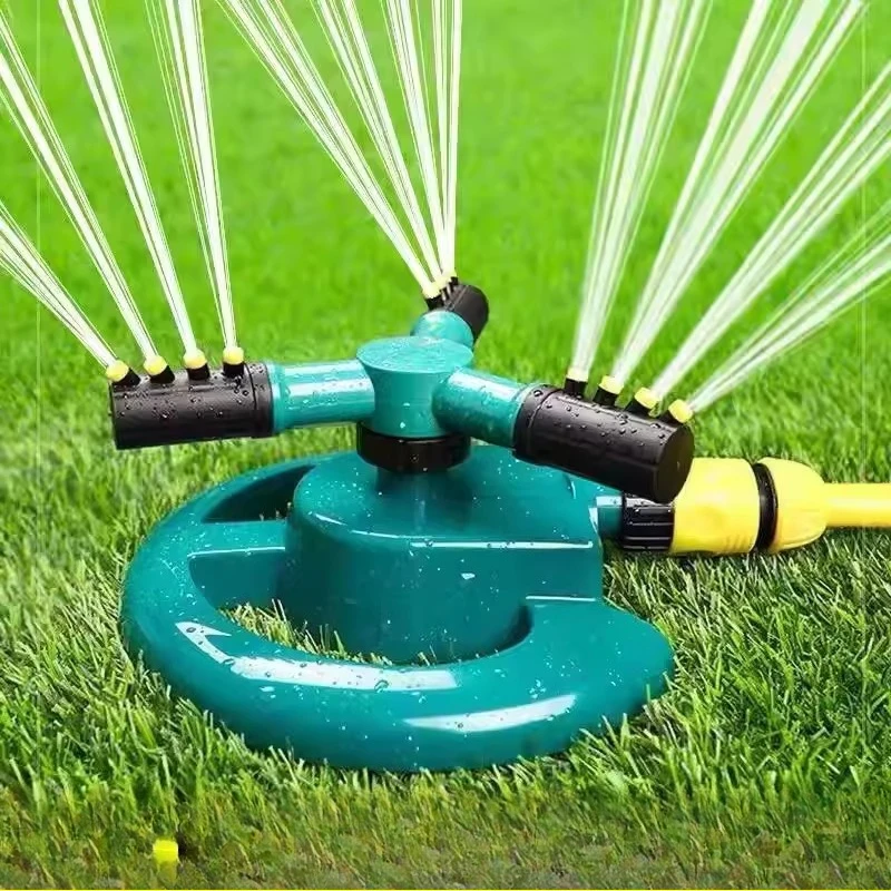 

360 degree rotating sprinkler vegetable garden automatic watering sprinkler landscaping sprinkler house