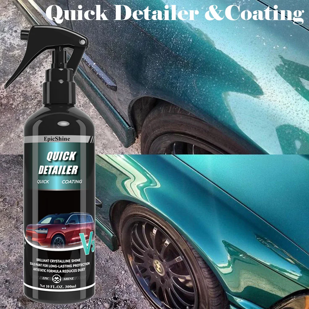Quick Detailer & Coating Ceramic Nano Coating Repair High Protection Auto Paint  Windows Coating Car Wax Polishing Care