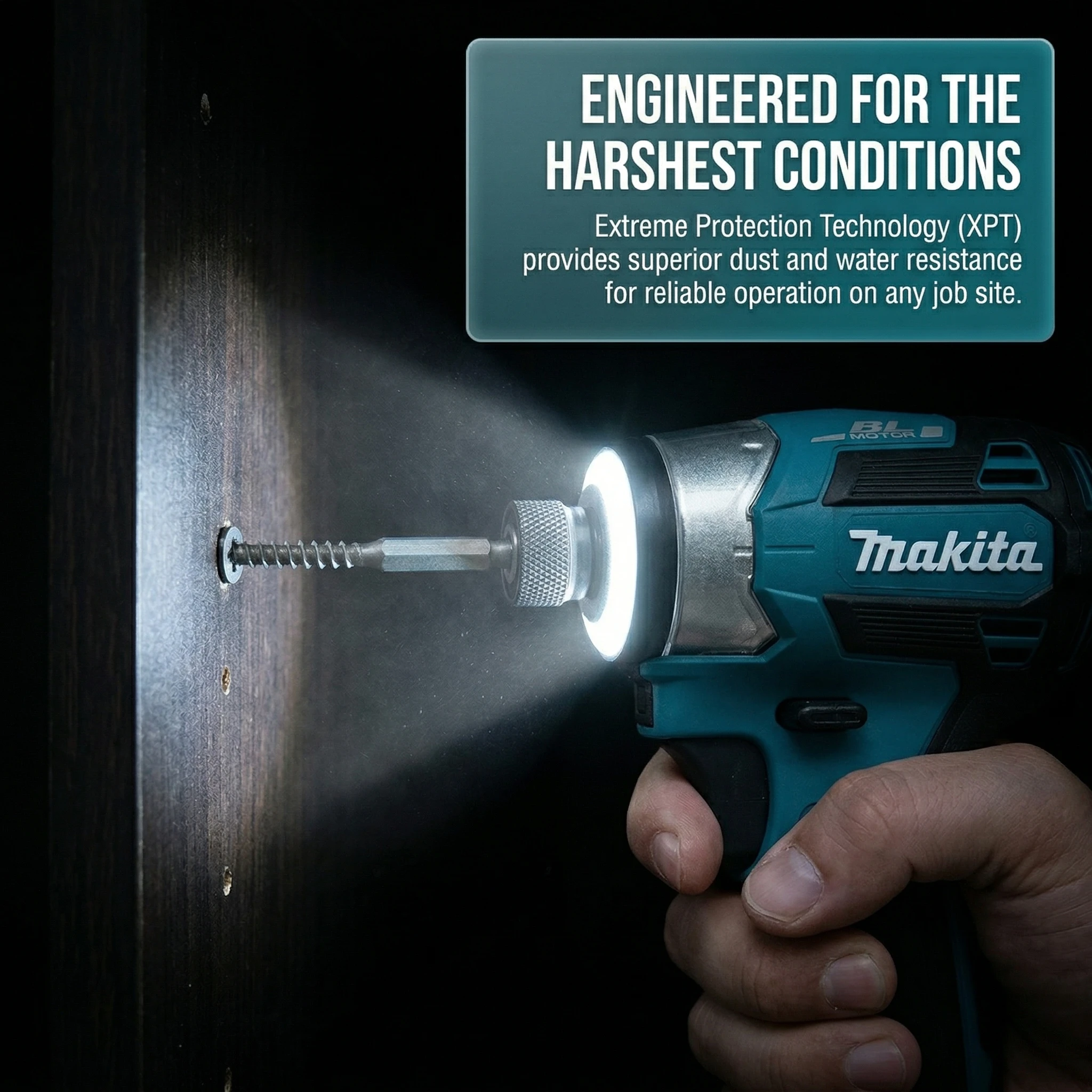 Makita DTD173 18V Cordless Brushless Impact Driver 180Nm Electric Drill Screwdriver with LED Light Multi-function Household Tool