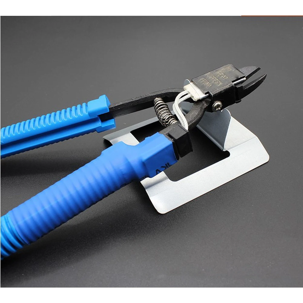 For DIY Crafting Thermal Cutting Tool Rubber Trimmer Ergonomic Design Heat Nippers Adjustable Temperature Auto-reset Spring