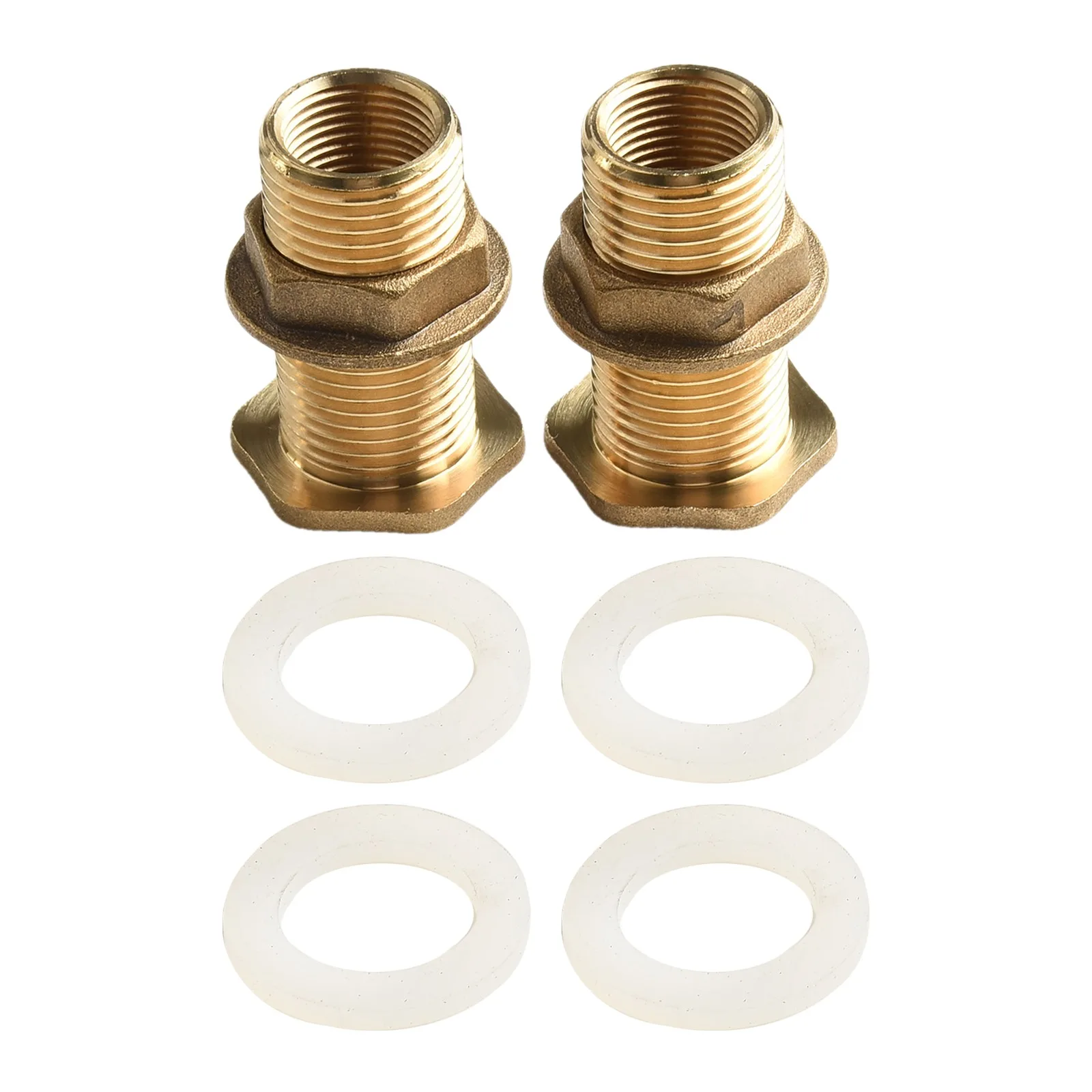 Brass Reducing Nipple Brass Hex Adapter For Water Tanks External Thread High-quality Brass Leak-proof Connection