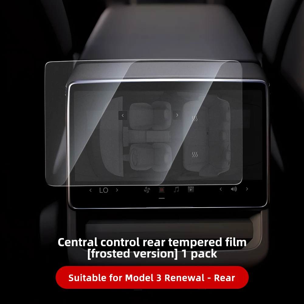 Película protectora de vidrio templado YZ para el nuevo Tesla Model 3 Highland 2024, película protectora de pantalla táctil de Control central de la