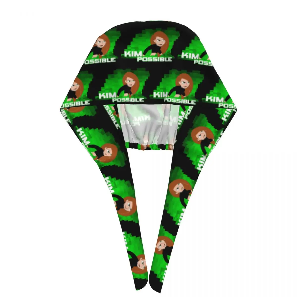 Kim Possible Anime Green Light Scrub Hat Doctor Working Surgical Cap Men Women Adjustable Nursing Caps for Dentist - view 4
