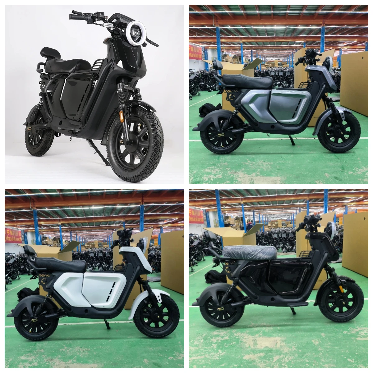 

XDS Electric Motorcycle Luyuan OEM Factory High Speed Electric Motorcycles Scooter 60v 16inch Long Range Electric City Bike 1000