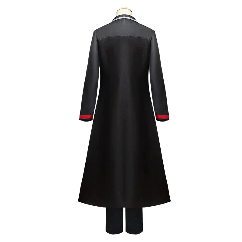 Lu Faust Costume Game Limbus Company Yi Sang Hong Cosplay Black Uniform Cloak Anime Role Play Halloween For Women Menc;6,r FD1;6 - view 5