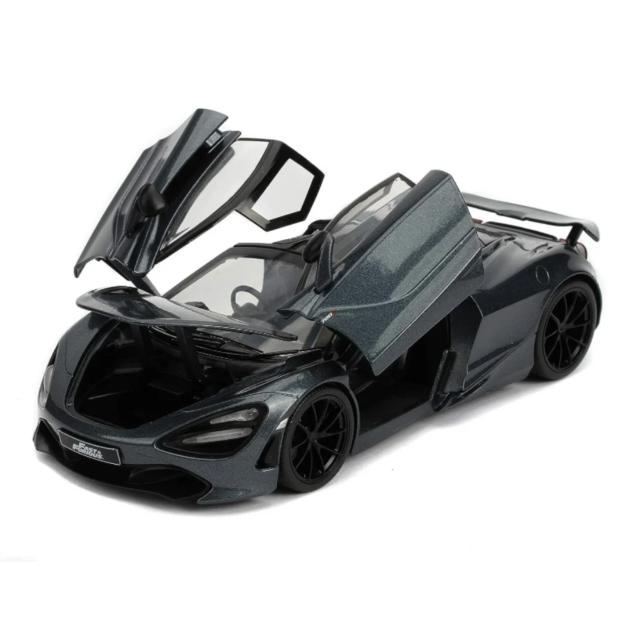 Jada Toys Fast & Furious Presents: Hobbs & Shaw Hobbs\' 1:24 McLaren 720S Die-cast Car Toy for Kids and Adults