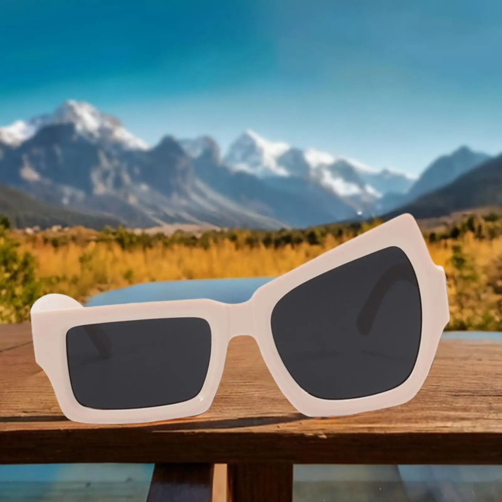 2xFunny Sunglasses Sun Protection Eyewear Stylish for Shopping Beach image 5