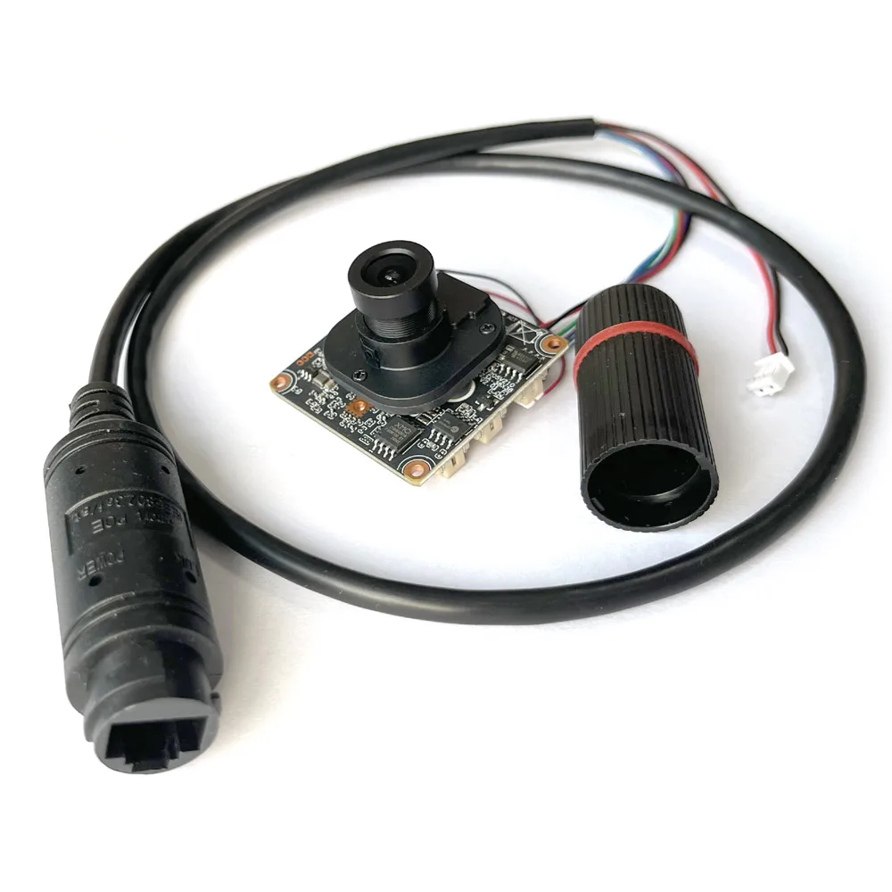 

POE cable + IP Camera module 8mp 5mp 4mp 3mp Audio Mic CCTV Network board Security IPC XMEye H.265