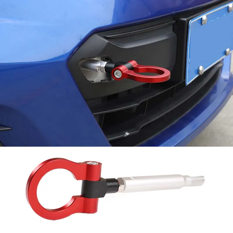 

For Toyota 86 2012-2020 Car Billet Aluminum Screw-On Front Auto Tow Hook Ring Kit Fit for Subaru BRZ Auto Accessories