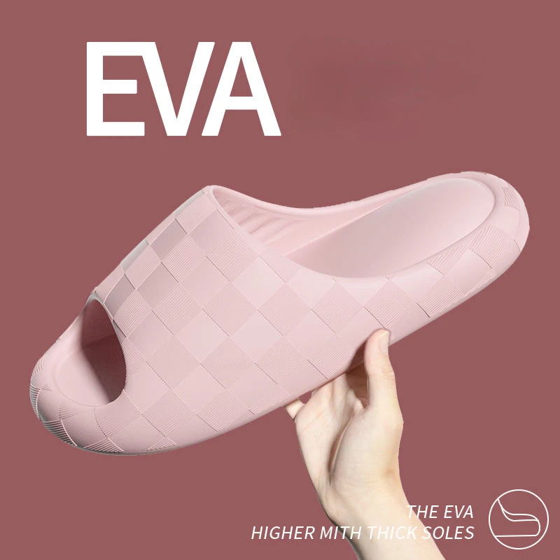 شبشب منزلي للحمام بمنصة سميكة من شاومى بيتيو ، صندل داخلي من إيفا بنعل ناعم للنساء ، قاع مسطح مانع للإنزلاق ، موضة رجالية