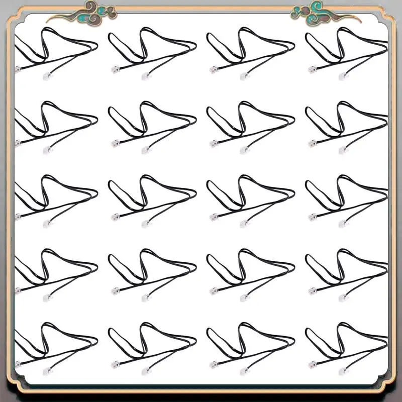 Módem ADSL duradero del cable telefónico 20X RJ11 6P4C 1 metro