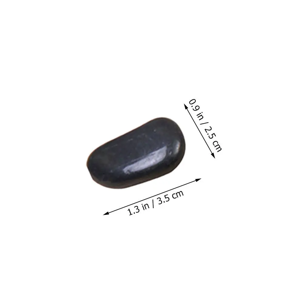1Set Landscape Beautifying Stones Aquarium Safe Natural Pebbles Smooth Rounded Edges Fish Tank Garden Plant Decoration
